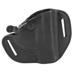Bianchi Carrylock 82 auto retention right hand Glock 19 holster, black.